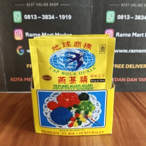 AGAR AGR FOWDER CA P BOLA DUNIA COKLAT