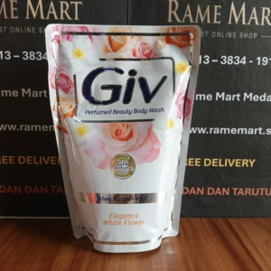 BODY WASH GIV ELEGANCE WHITE FLOWER