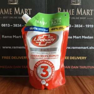 BODY WASH LIFEBUOY 3IN1