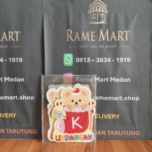 KARTU UNDANGAN ANAK YMK 72 FANCY BARU