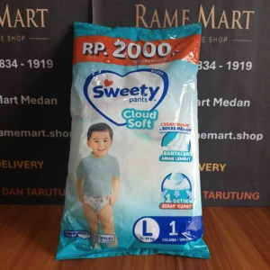 PAMPERS SWEEATY L