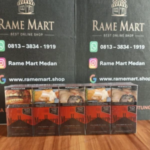 ROKOK MARLBORO FILTER BLACK ISI 12