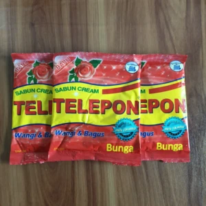 SABUN CREAM TELEPON BUNGA