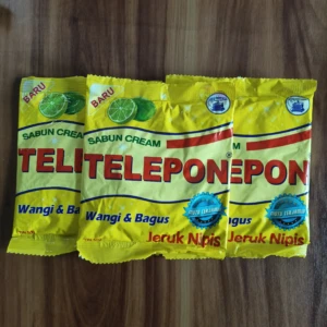 SABUN CREAM TELEPON JERUK NIPIS