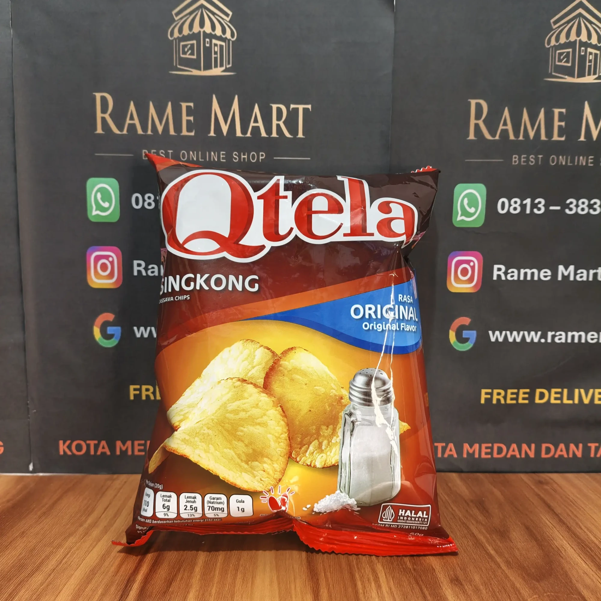 QTELA KERIPIK ORIGINAL